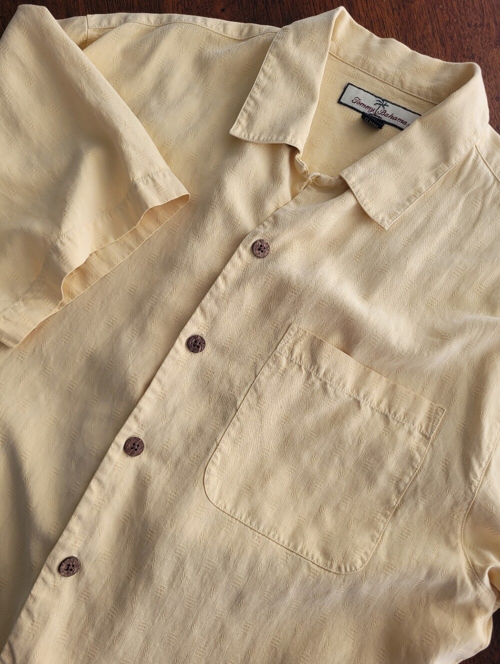 Tommy Bahama Men's Silk Camp Shirt Size M